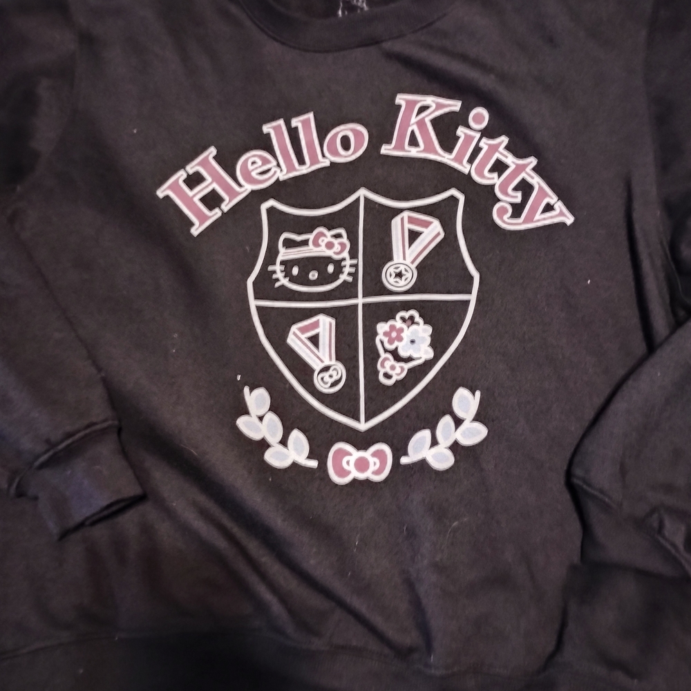 Hello Kitty Black Sweatshirt